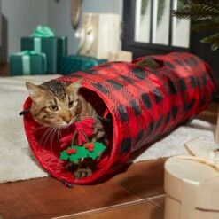 Frisco Holiday Buffalo Plaid Foldable Play Tunnel Cat Toy With Catnip & Frisco Holiday Festive Red Variety Pack Gift Box Cat Toy With Catnip, 14 Count 10 Frisco Holiday Buffalo Plaid Foldable Play Tunnel Cat Toy With Catnip & Frisco Holiday Festive Red Variety Pack Gift Box Cat Toy With Catnip, 14 Count -Pet Cat Shop 986262 PT4. AC SS1800 V1698258115